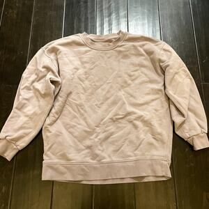 Lululemon Perfectly Oversized Crew Sweater Violet Verbena Size 6